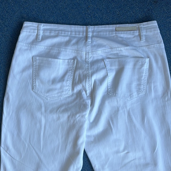 Foxy Jeans White Joy Skinny Jeans Sz 18 - Picture 8 of 12